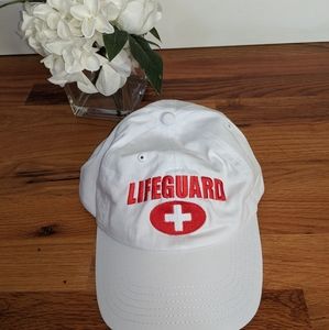 Lifeguard hat.